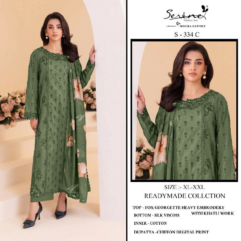 Serine S-334 Wholesale Readymade Indian Pakistani Salwar Suits