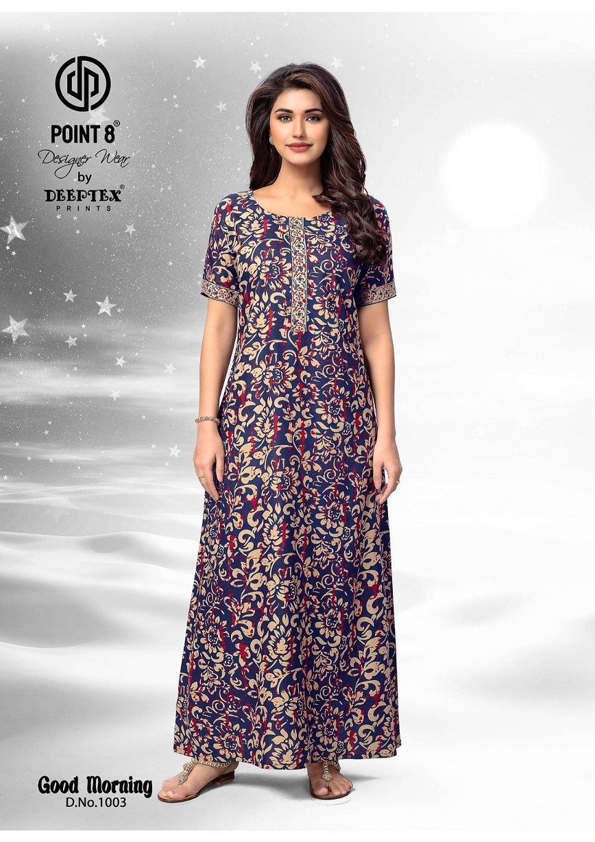 Deeptex By Point 8 Good Morning Wholesale Cotton Fabrics Nighty Catalog