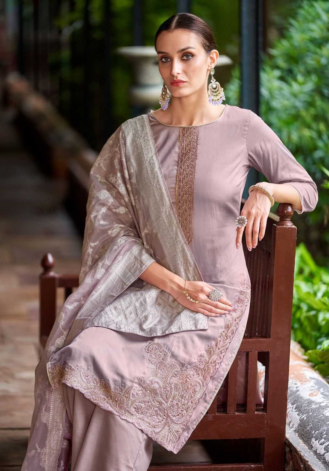 alok suits ossom touch zam cotton stylish suits collection