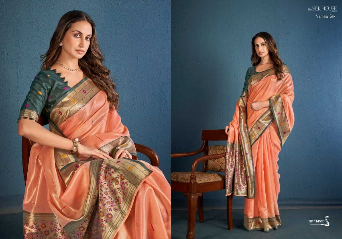 sarha By Aura vamika silk tissue silk hit design best saree online