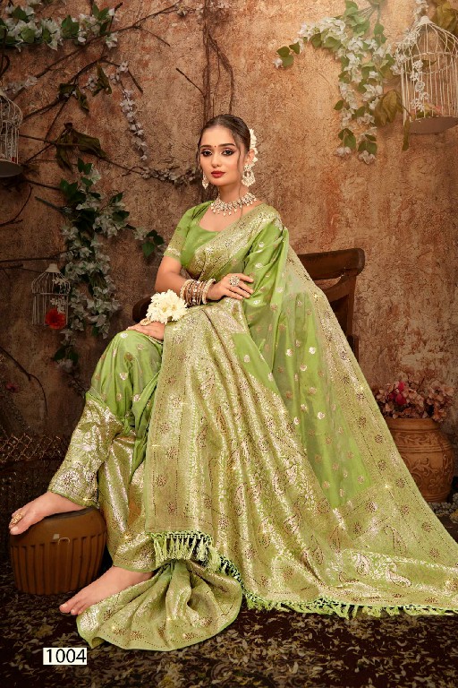 Saroj Dulhan Silk Saroski Vol-11 Wholesale Silk With Heavy Saroski Work Sarees