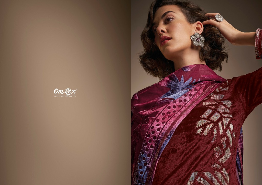 Omtex Daira Vol-2 Wholesale Viscose Velvet Winter Salwar Suits