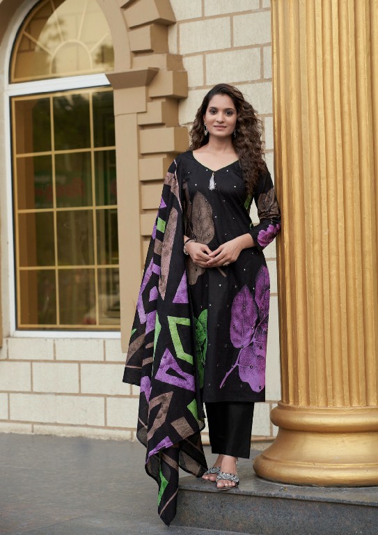 Yashika Dua Wholesale Heavy Cotton With Handwork Dress Material