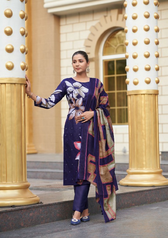 Yashika Dua Wholesale Heavy Cotton With Handwork Dress Material