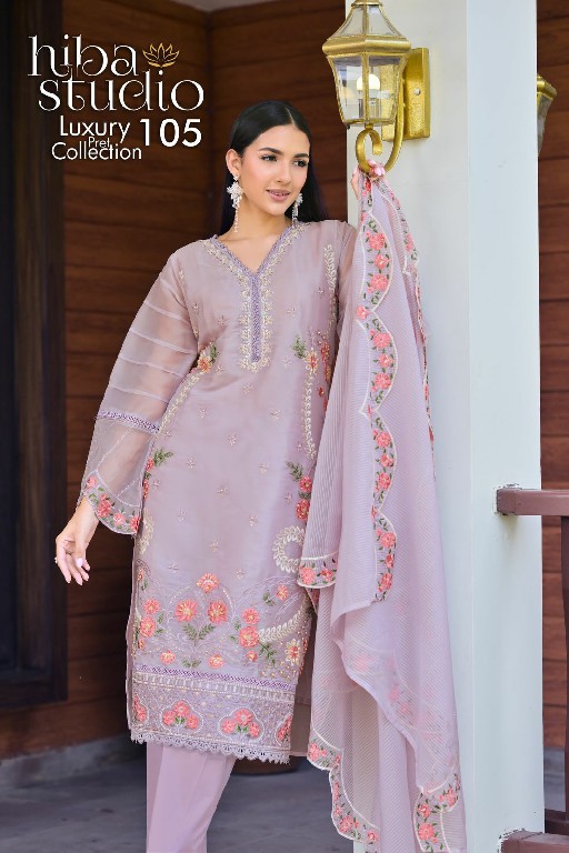 Hiba Studio LPC-105 Wholesale Luxury Pret Formal Wear Collection