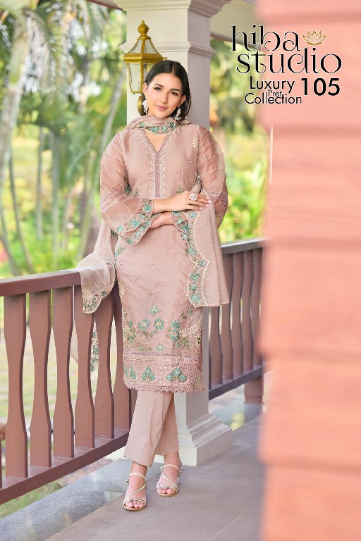 Hiba Studio LPC-105 Wholesale Luxury Pret Formal Wear Collection