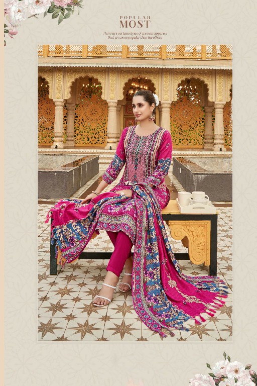 Rangmaya Princess Wholesale Pashmina Fabrics Winter Readymade Suits
