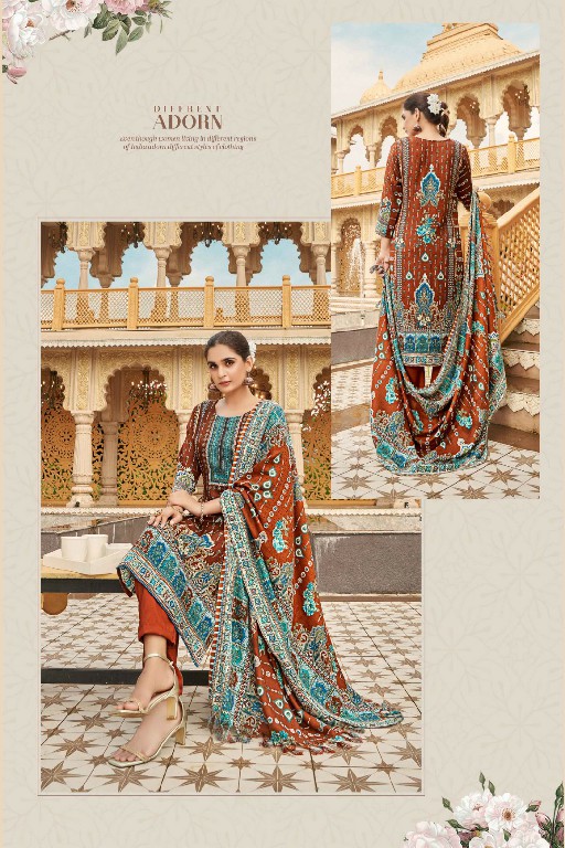 Rangmaya Princess Wholesale Pashmina Fabrics Winter Readymade Suits