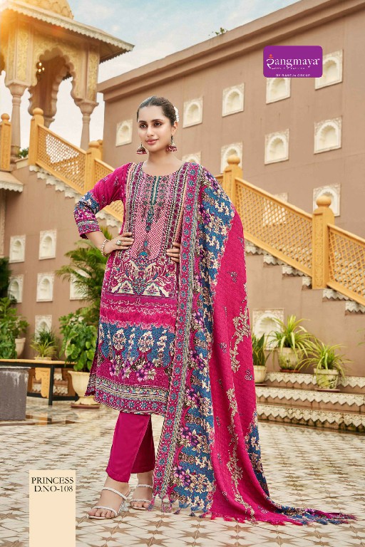 Rangmaya Princess Wholesale Pashmina Fabrics Winter Readymade Suits