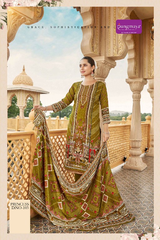 Rangmaya Princess Wholesale Pashmina Fabrics Winter Readymade Suits