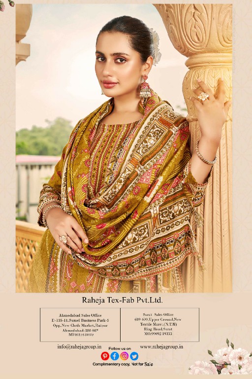 Rangmaya Princess Wholesale Pashmina Fabrics Winter Readymade Suits