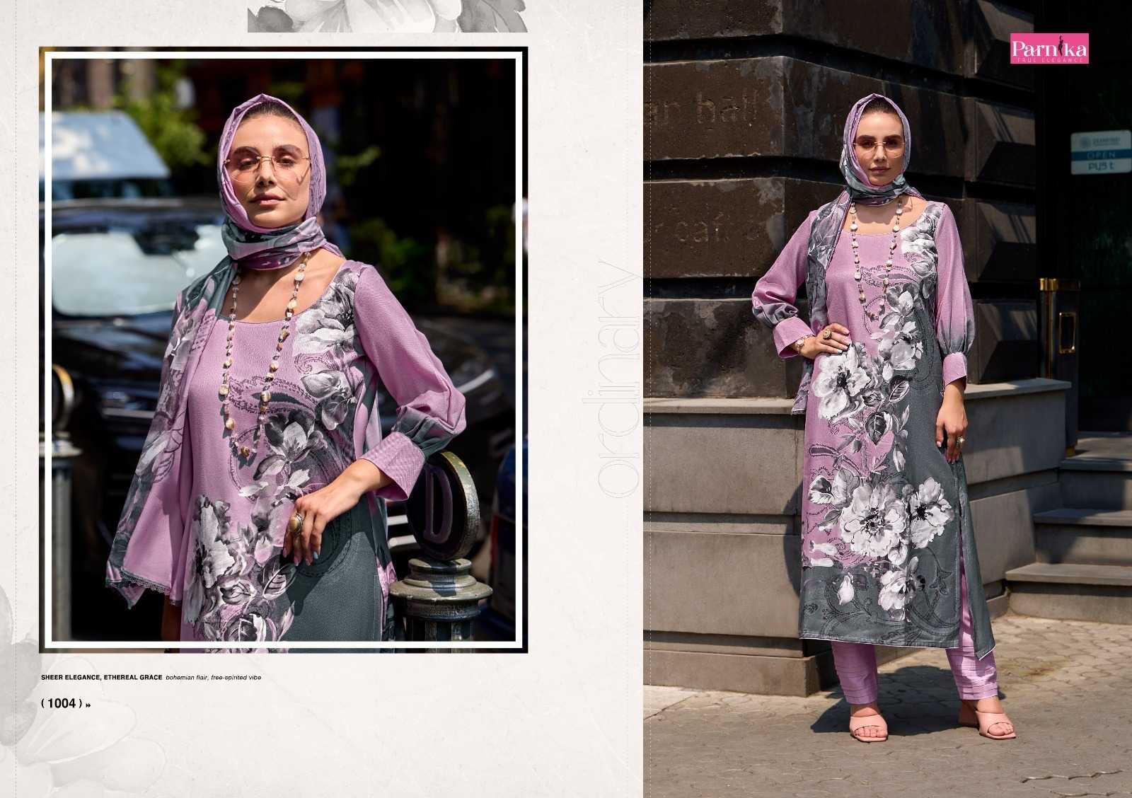 malti by parnika modern pakistani digital twill dress material