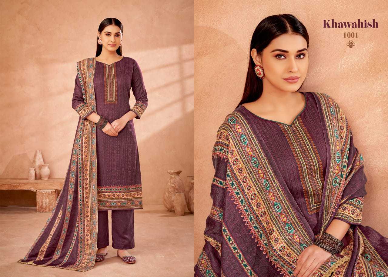 leela designer khawahish winter pashmina print daily wear pakistani suit