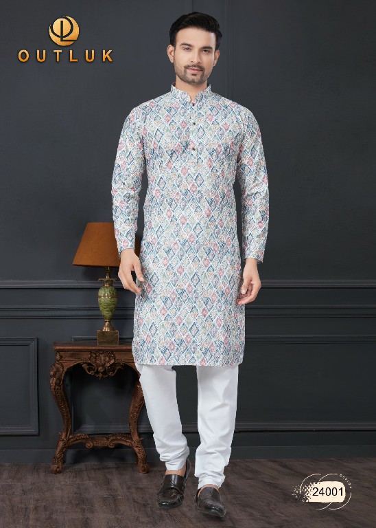 outluk wedding collection vol 24 readymade lakhnowi work mens kurta pajama