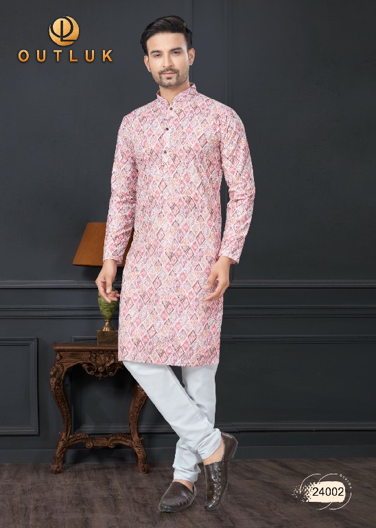 outluk wedding collection vol 24 readymade lakhnowi work mens kurta pajama