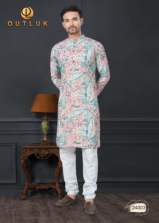 outluk wedding collection vol 24 readymade lakhnowi work mens kurta pajama