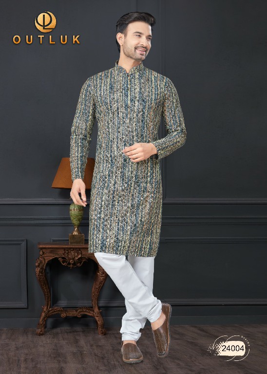 outluk wedding collection vol 24 readymade lakhnowi work mens kurta pajama