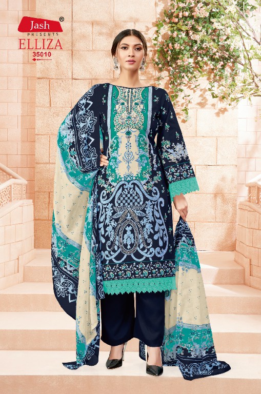 Jash Elliza Vol-35 Wholesale Pure Cotton Printed Dress Material