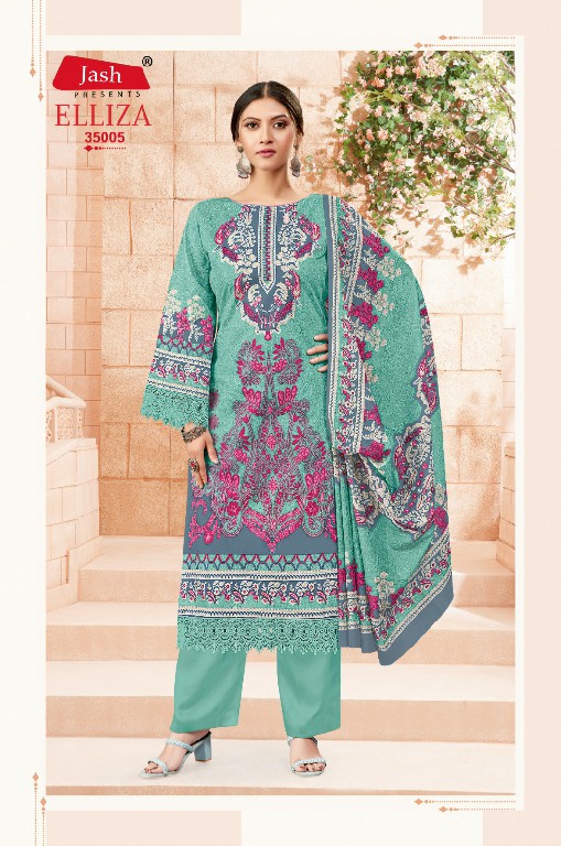 Jash Elliza Vol-35 Wholesale Pure Cotton Printed Dress Material