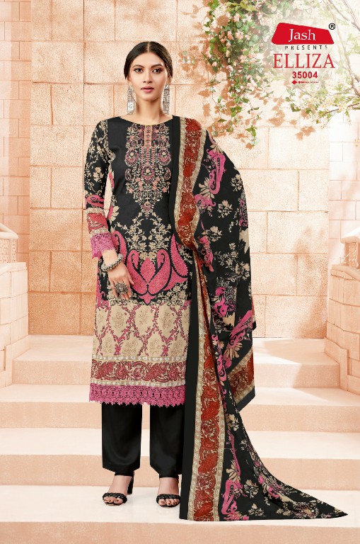 Jash Elliza Vol-35 Wholesale Pure Cotton Printed Dress Material