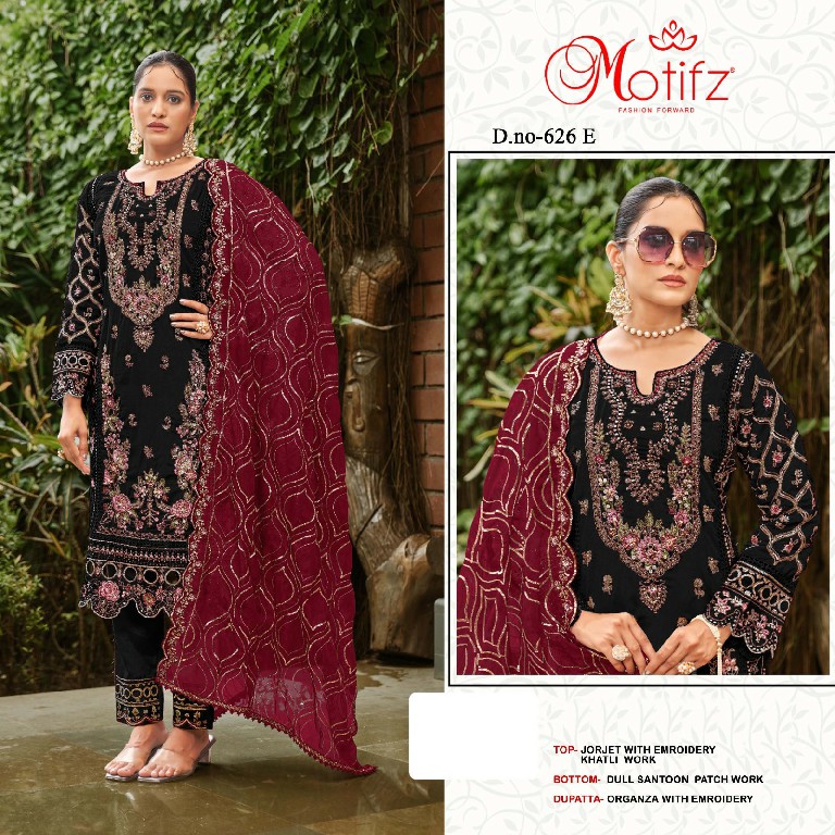 Motifz D.no 626 Wholesale Indian Pakistani Salwar Suits