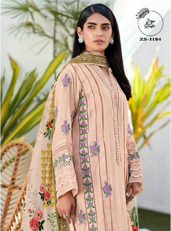 Zoya Studio ZS-1184 Wholesale Tunics Stylish And Pant And Dupatta