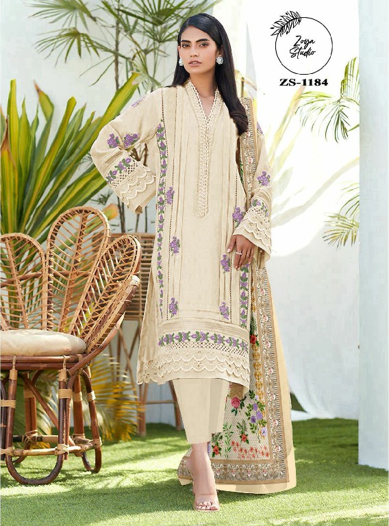 Zoya Studio ZS-1184 Wholesale Tunics Stylish And Pant And Dupatta