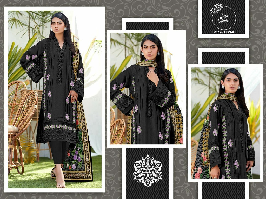 Zoya Studio ZS-1184 Wholesale Tunics Stylish And Pant And Dupatta