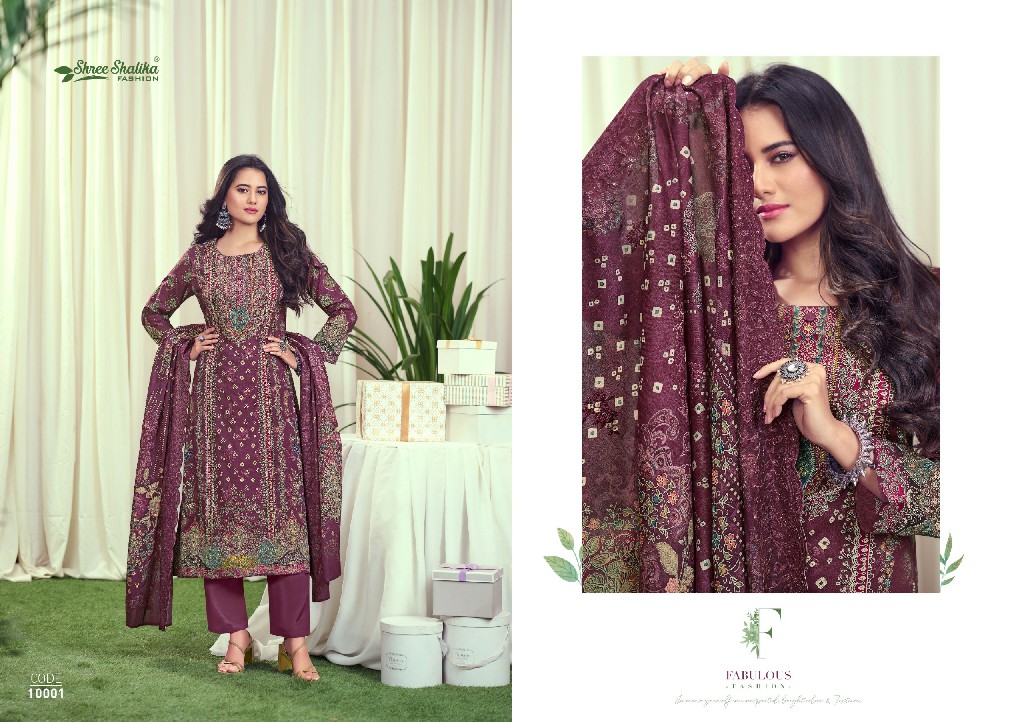 shree shalika mannat vol 10 cotton lawn digital print ladies suits