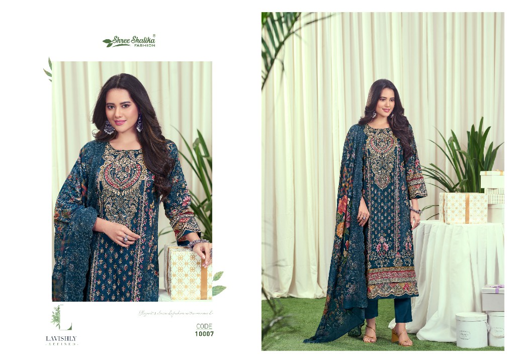 shree shalika mannat vol 10 cotton lawn digital print ladies suits