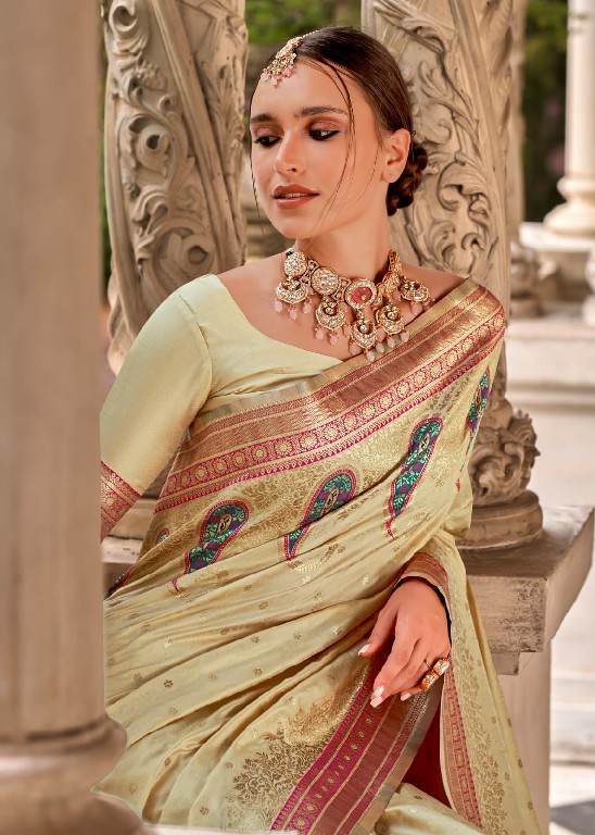 rajpath pihu silk popular design stylish look silk with blouse