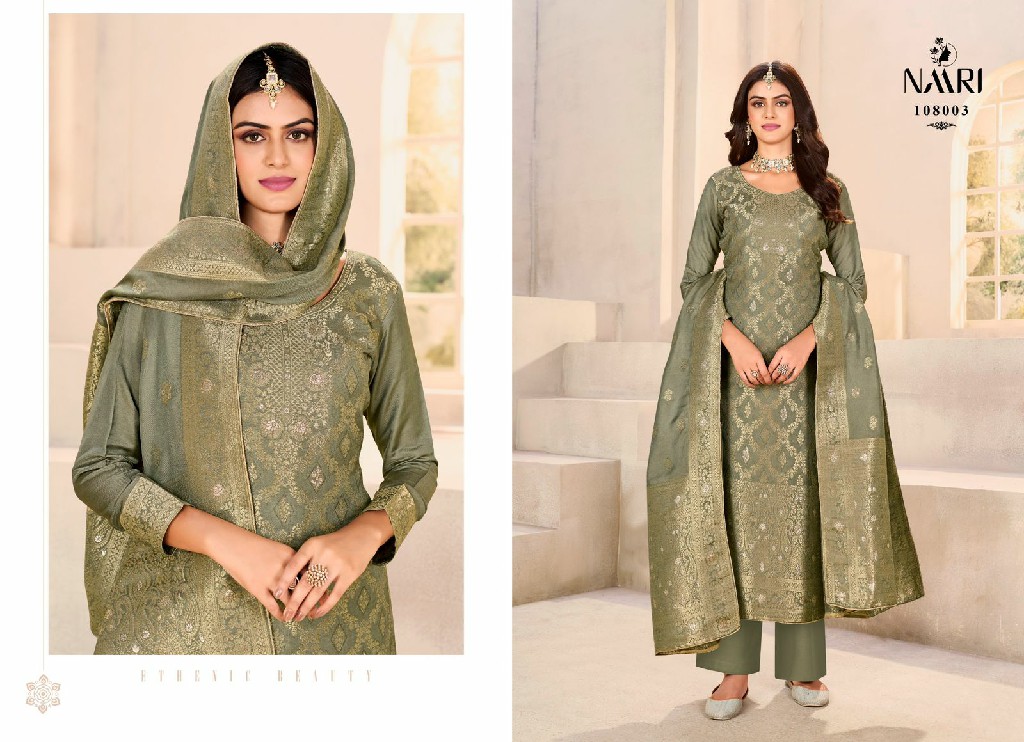 Naari Gulshan Wholesale Wool Pashmina Winter Collection Suits