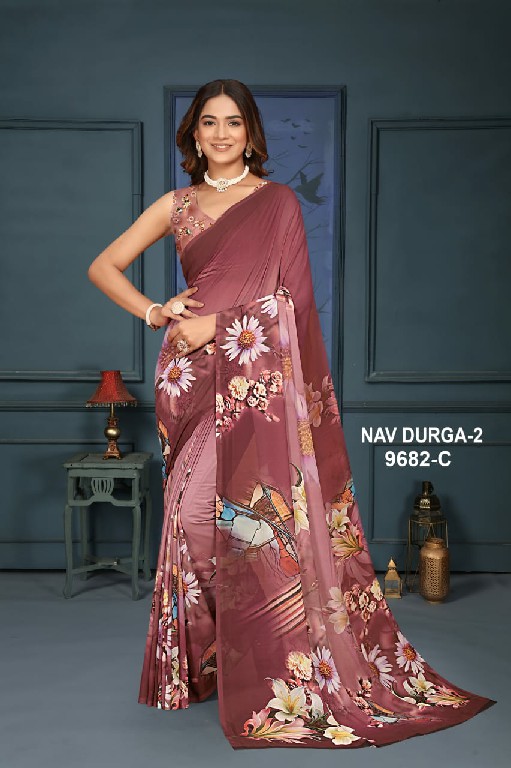 NP Sarees Nav Durga Vol-2 Wholesale Soft Weightless Printed Sarees