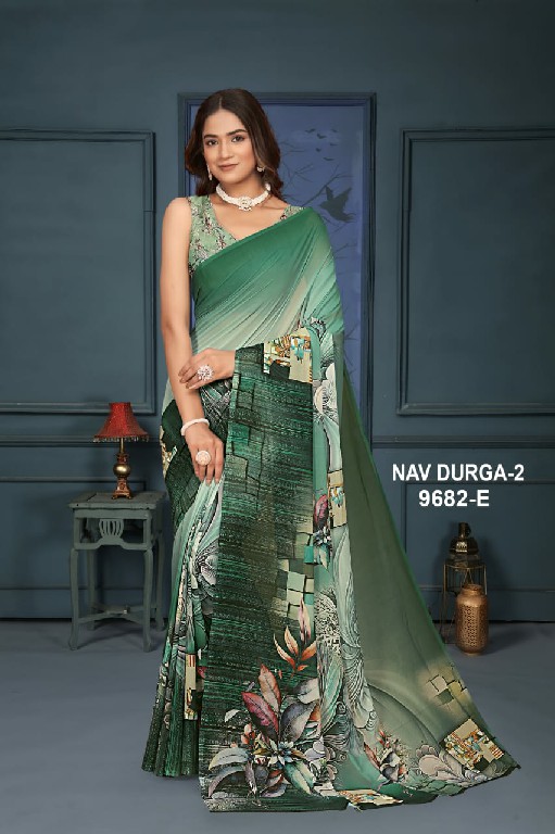 NP Sarees Nav Durga Vol-2 Wholesale Soft Weightless Printed Sarees