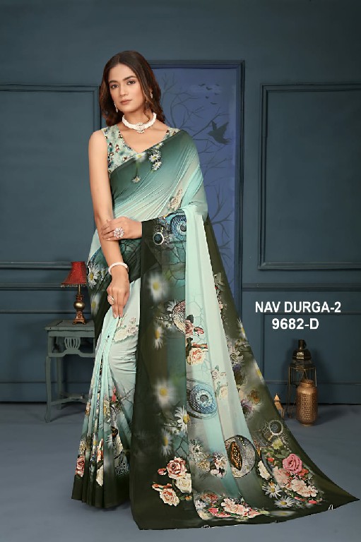 NP Sarees Nav Durga Vol-2 Wholesale Soft Weightless Printed Sarees