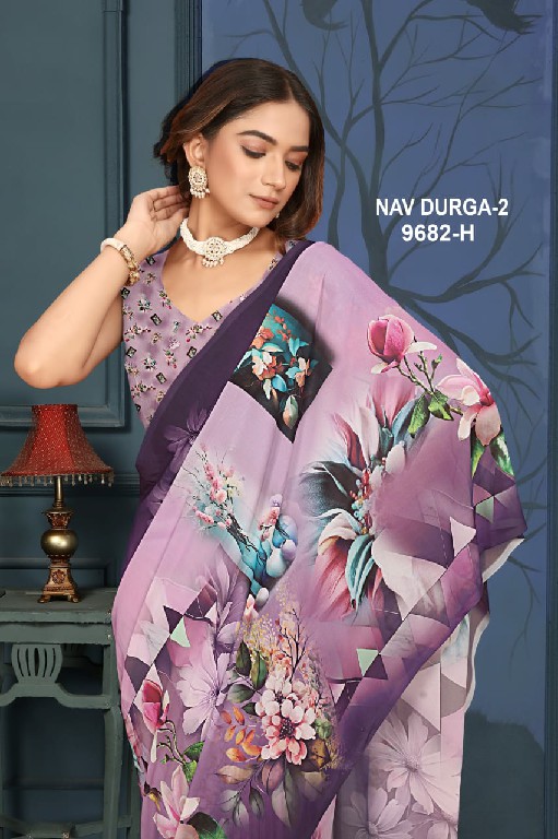 NP Sarees Nav Durga Vol-2 Wholesale Soft Weightless Printed Sarees