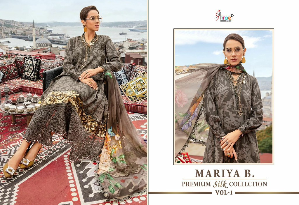 Shree Fabs Mariya B Premium Silk Collection Vol-1 Pakistani Concept Suits