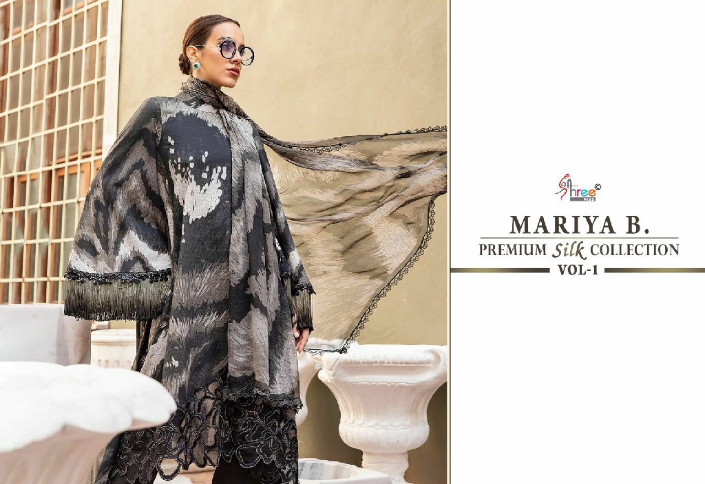 Shree Fabs Mariya B Premium Silk Collection Vol-1 Pakistani Concept Suits