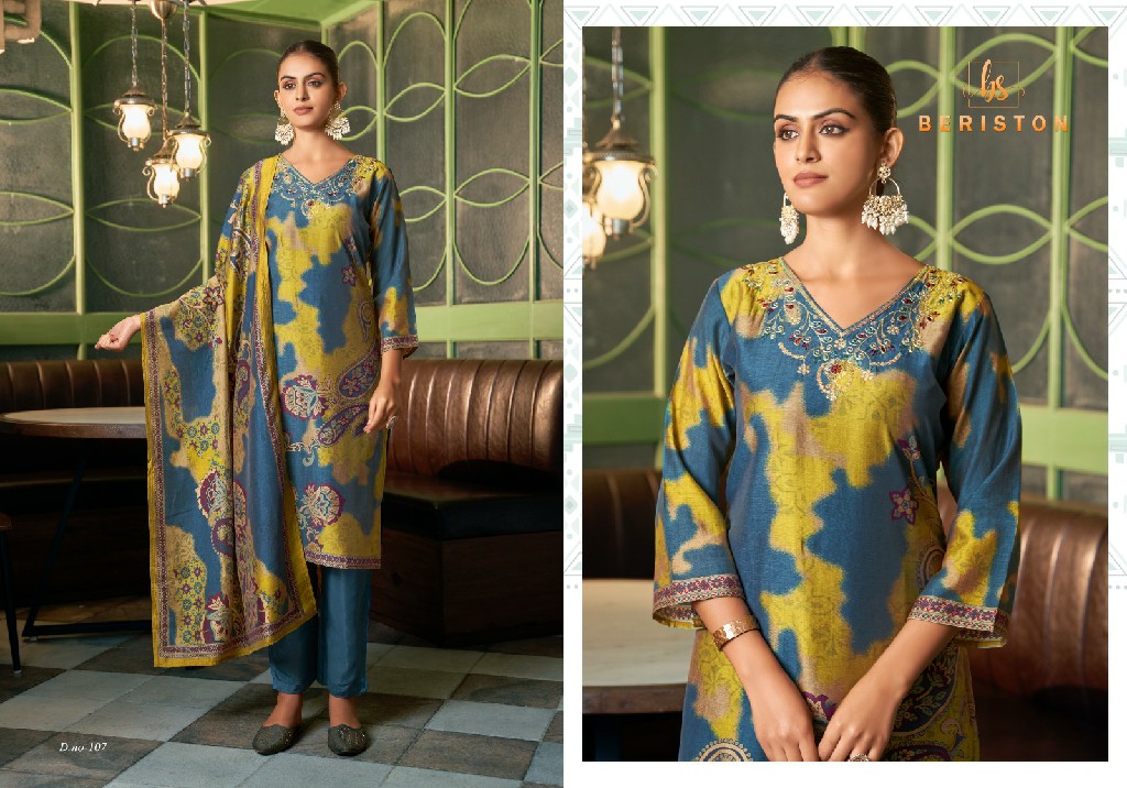 Beriston Sparkle Vol-2 Wholesale Pure VIscose Digital Print Kurti With Pant And Dupatta