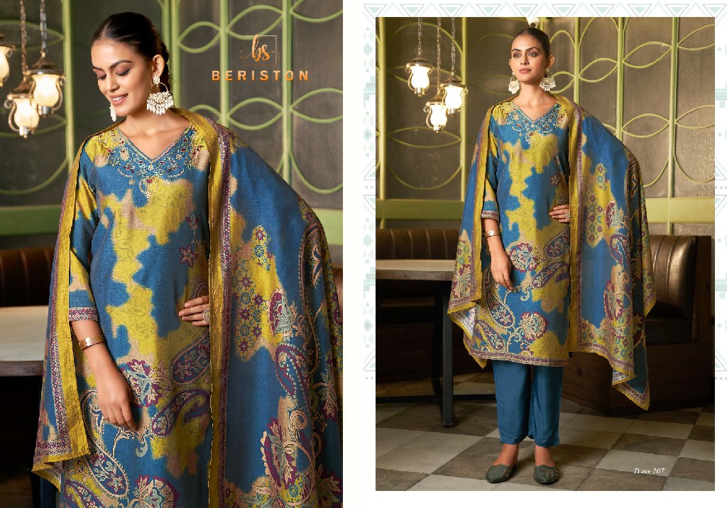 Beriston Sparkle Vol-2 Wholesale Pure VIscose Digital Print Kurti With Pant And Dupatta