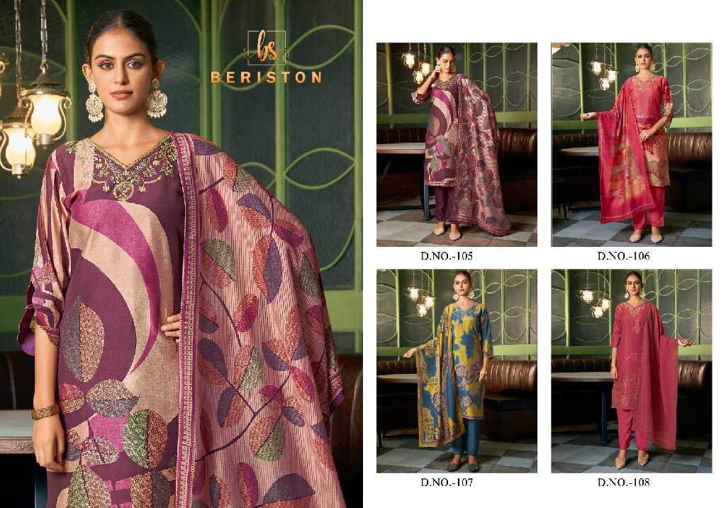 Beriston Sparkle Vol-2 Wholesale Pure VIscose Digital Print Kurti With Pant And Dupatta