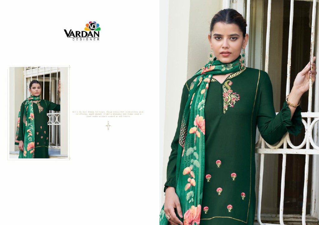 SARSHIYA VOL 1 BY VARDAN RAYON READYMADE 3 PIECE COLLECTION