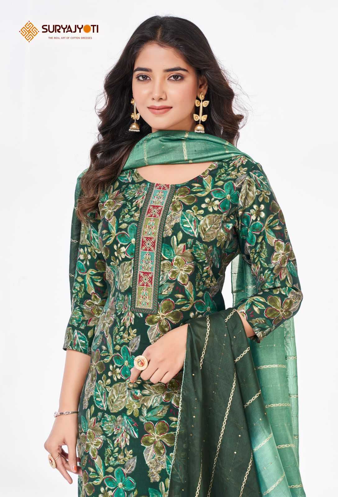 nykaa vol 2 by suryajyoti modal print casual fully stitch salwar suit