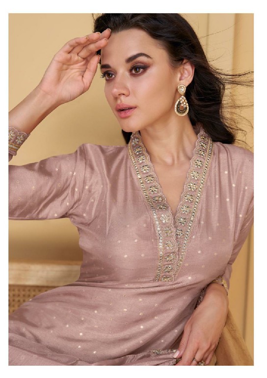 sayuri designer nutan readymade viscose jacquard silk party wear suit