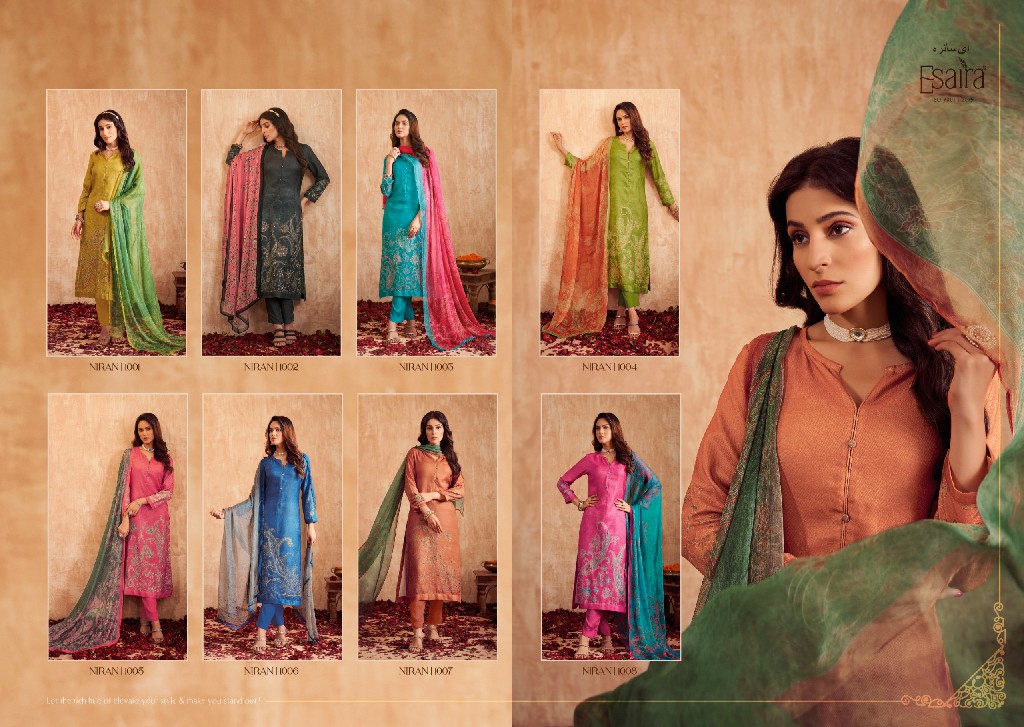Esaira By Esta Niran Wholesale Pashmina With Handwork Winter Dress Material