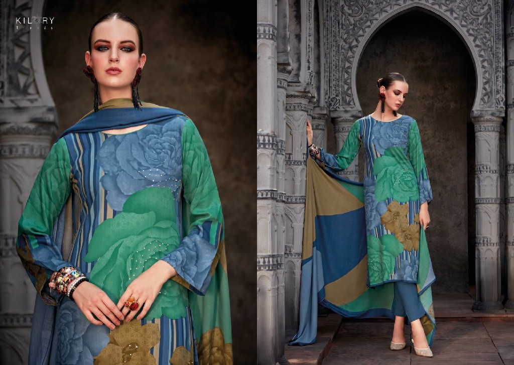 Kilory Afsana Wholesale Pure Pashmina Winter Salwar Suits Collection