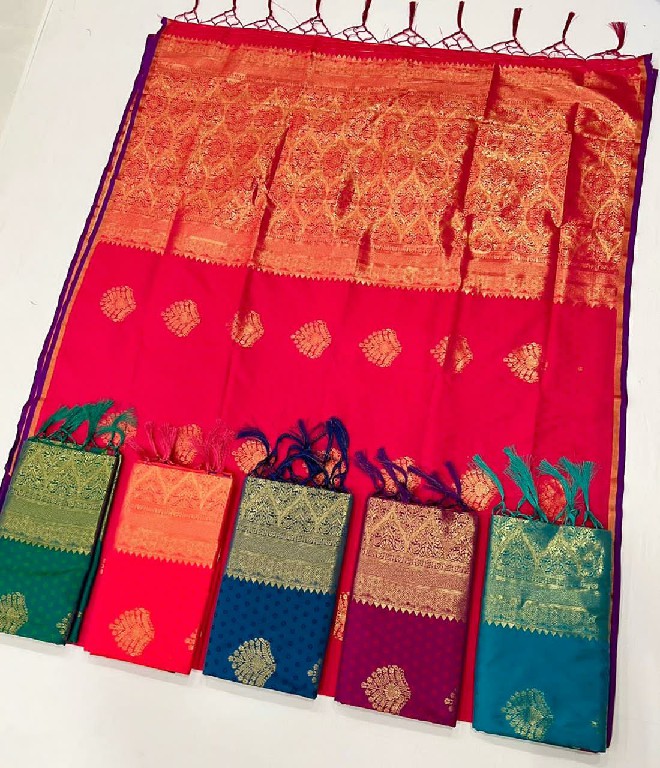 Rajtex Kaakshi Silk Wholesale Handwoven Silk Festive Sarees