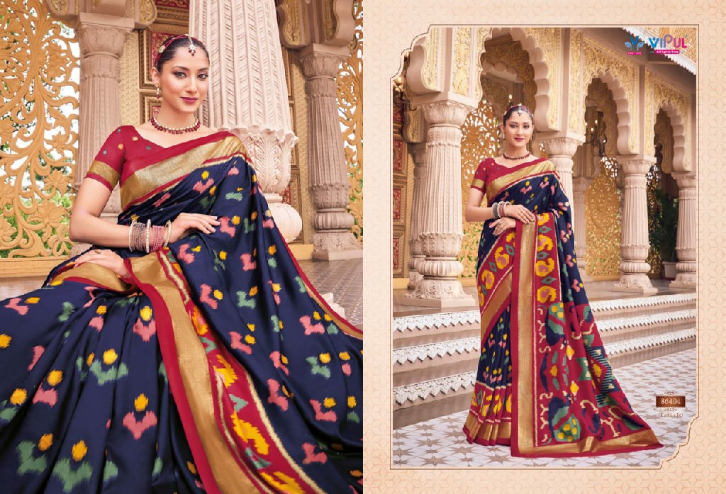 GULMARG SILK VOL 5 BY VIPUL FASHION AMAZING FESTIVE WEAR TRADITIONAL SAREES WHOLESALER