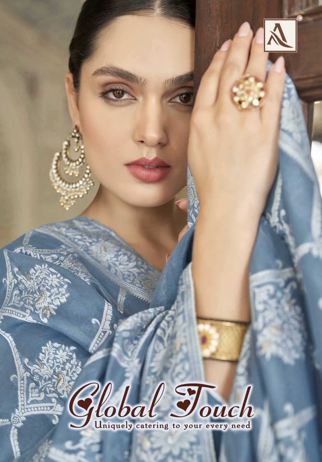 global touch by alok zam cotton modern pakistani salwar suit exports
