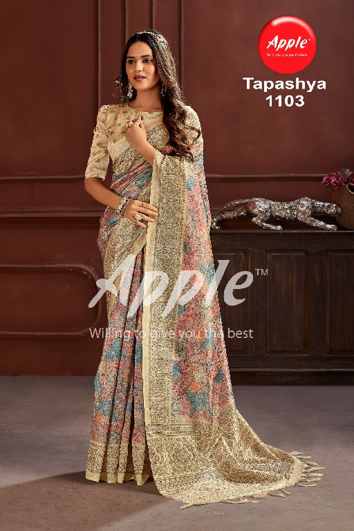 Apple Tapashya Vol-11 Wholesale Sufi Silk Ethnic Indian Sarees